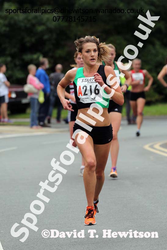 Senior womens Northern 4 Stage Road Relay, Warrington. Photo: David T. Hewitson/Sports for All Pics